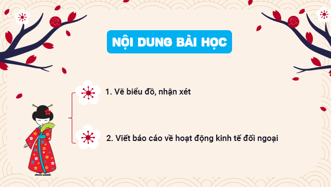 Giáo án điện tử Địa lí 11 Bài 24 (Chân trời sáng tạo): Tìm hiểu về hoạt động kinh tế đối ngoại Nhật Bản| Bài giảng PPT Địa lí 11 (ảnh 1)