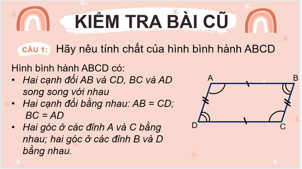 Giáo án điện tử Hình thang cân| Bài giảng PPT Toán 6 (ảnh 1)