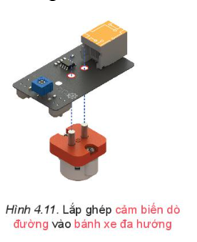 Chuyên đề Tin học 10 Bài 4: Thực hành lắp robot hoàn chỉnh - Kết nối tri thức (ảnh 1)