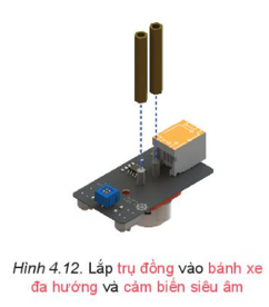 Chuyên đề Tin học 10 Bài 4: Thực hành lắp robot hoàn chỉnh - Kết nối tri thức (ảnh 1)