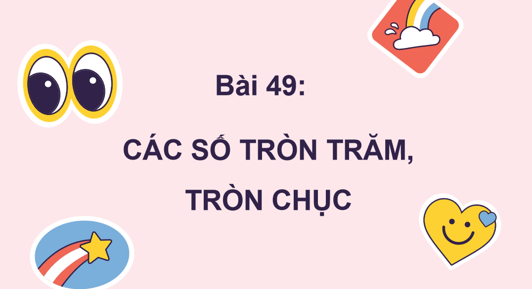 Giáo án điện tử Các số tròn trăm, tròn chục| Bài giảng PPT Toán lớp 2 Kết nối tri thức (ảnh 1)