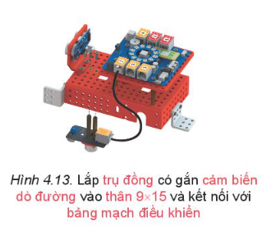 Chuyên đề Tin học 10 Bài 4: Thực hành lắp robot hoàn chỉnh - Kết nối tri thức (ảnh 1)