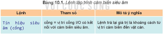 Chuyên đề Tin học 10 Bài 10: Điều khiển robot nhận biết vật cản - Kết nối tri thức (ảnh 1)