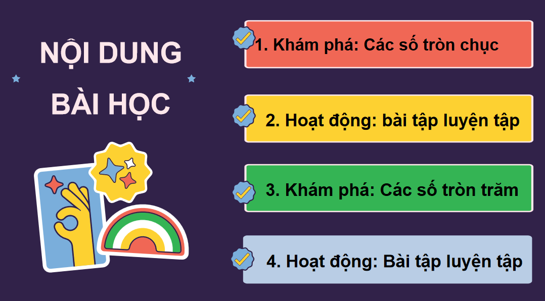 Giáo án điện tử Các số tròn trăm, tròn chục| Bài giảng PPT Toán lớp 2 Kết nối tri thức (ảnh 1)