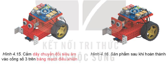 Chuyên đề Tin học 10 Bài 4: Thực hành lắp robot hoàn chỉnh - Kết nối tri thức (ảnh 1)