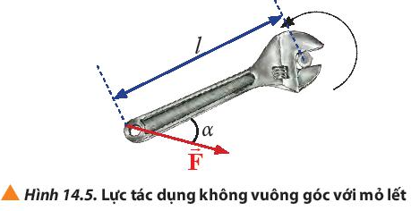 Vật Lí 10 Bài 14: Moment lực. Điều kiện cân bằng của vật | Giải Lí 10 Chân trời sáng tạo (ảnh 5)