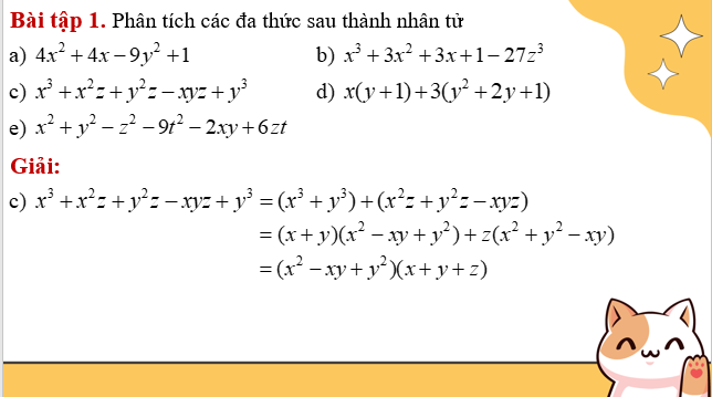 Giáo án điện tử Luyện tập chung trang 45 | Bài giảng PPT Toán 8 Kết nối tri thức (ảnh 1)