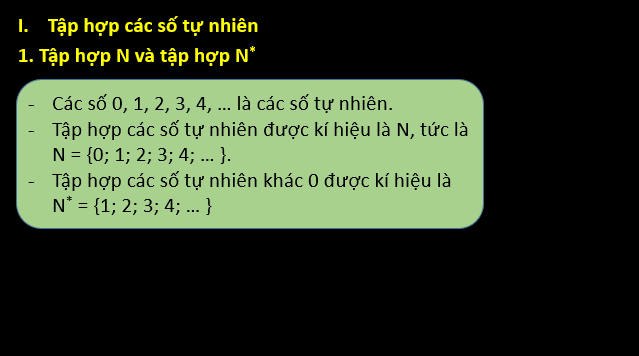 Giáo án điện tử Tập hợp các số tự nhiên | Bài giảng PPT Toán 6 Cánh diều (ảnh 1)