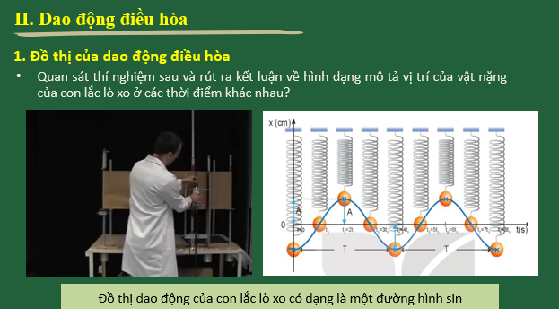 Giáo án điện tử Giao động điều hòa | Bài giảng PPT Vật lí 11 Kết nối tri thức (ảnh 1)