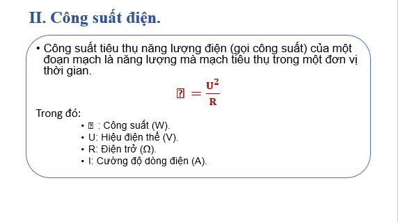 Giáo án điện tử Năng lượng và công suất điện | Bài giảng PPT Vật lí 11 Kết nối tri thức (ảnh 1)