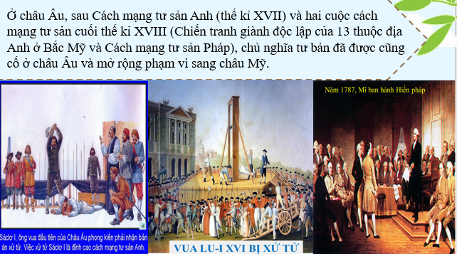 Giáo án điện tử Bài 2: Sự xác lập và phát triển của chủ nghĩa tư bản | Bài giảng PPT Lịch sử 11 Kết nối tri thức (ảnh 1)