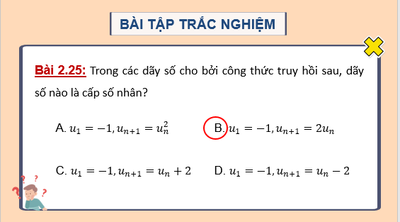 Giáo án điện tử Bài tập cuối chương 2 | Bài giảng PPT Toán 11 Kết nối tri thức (ảnh 1)