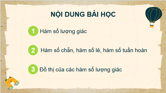 Giáo án điện tử Hàm số lượng giác và đồ thị | Bài giảng PPT Toán 11 Chân trời sáng tạo (ảnh 1)