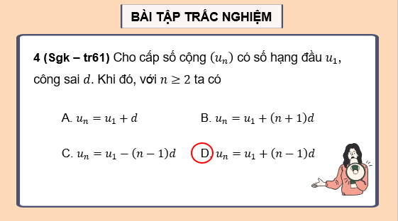 Giáo án điện tử Bài tập cuối chương 2 trang 61 | Bài giảng PPT Toán 11 Chân trời sáng tạo (ảnh 1)