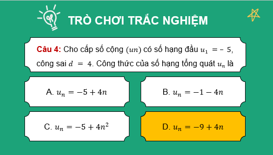 Giáo án điện tử Bài tập cuối chương 2 trang 57 | Bài giảng PPT Toán 11 Cánh diều (ảnh 1)