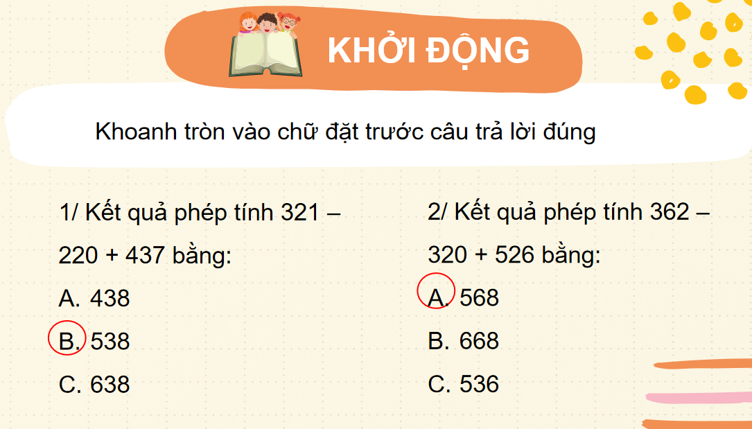 Giáo án điện tử  Phép trừ (có nhớ) trong phạm vi 1000| Bài giảng PPT Toán lớp 2 Kết nối tri thức (ảnh 1)