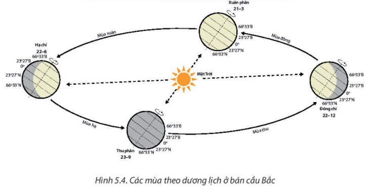 Địa Lí 10 Bài 5: Hệ quả địa lí các chuyển động của Trái Đất | Chân trời sáng tạo (ảnh 3)