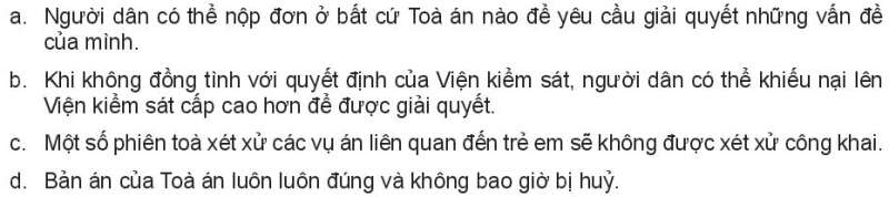 Pháp luật 10 Bài 22: Tòa án nhân dân và Viện kiểm sát nhân dân | Kết nối tri thức (ảnh 6)