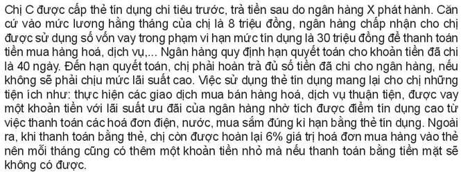 Kinh tế 10 Bài 9: Dịch vụ tín dụng | Kết nối tri thức (ảnh 8)