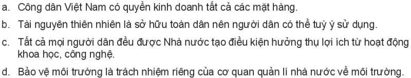 Pháp luật 10 Bài 17: Nội dung cơ bản của Hiến pháp về kinh tế, văn hóa, xã hội, giáo dục, khoa học, công nghệ, môi trường | Kết nối tri thức (ảnh 6)