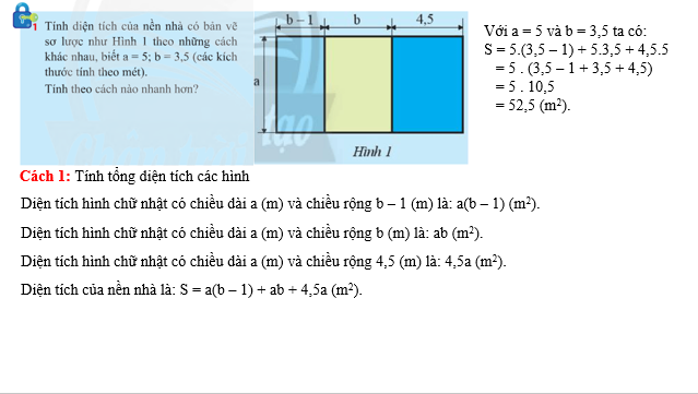 Giáo án điện tử Phân tích đa thức thành nhân tử | Bài giảng PPT Toán 8 Chân trời sáng tạo (ảnh 1)