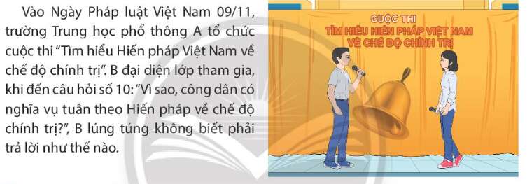 Pháp luật 10 Bài 21: Nội dung cơ bản của Hiến pháp nước Cộng hòa xã hội chủ nghĩa Việt Nam năm 2013 về chính trị | Chân trời sáng tạo (ảnh 5)