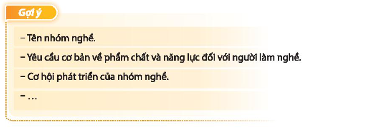 HĐTN 10 Chủ đề 8: Định hướng học tập và rèn luyện theo nhóm nghề lựa chọn - Chân trời sáng tạo (ảnh 1)