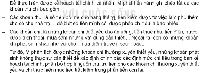 Kinh tế 10 Bài 10: Lập kế hoạch tài chính cá nhân | Kết nối tri thức (ảnh 7)