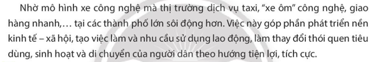 Kinh tế 10 Bài 1. Nền kinh tế và các hoạt động của nền kinh tế | Chân trời sáng tạo (ảnh 7)