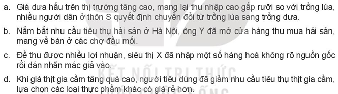 Kinh tế 10 Bài 4: Cơ chế thị trường | Kết nối tri thức (ảnh 7)