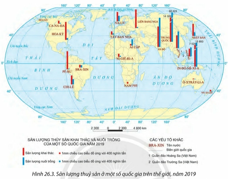 Địa Lí 10 Bài 26: Địa lí các ngành nông nghiệp, lâm nghiệp, thủy sản | Chân trời sáng tạo (ảnh 7)