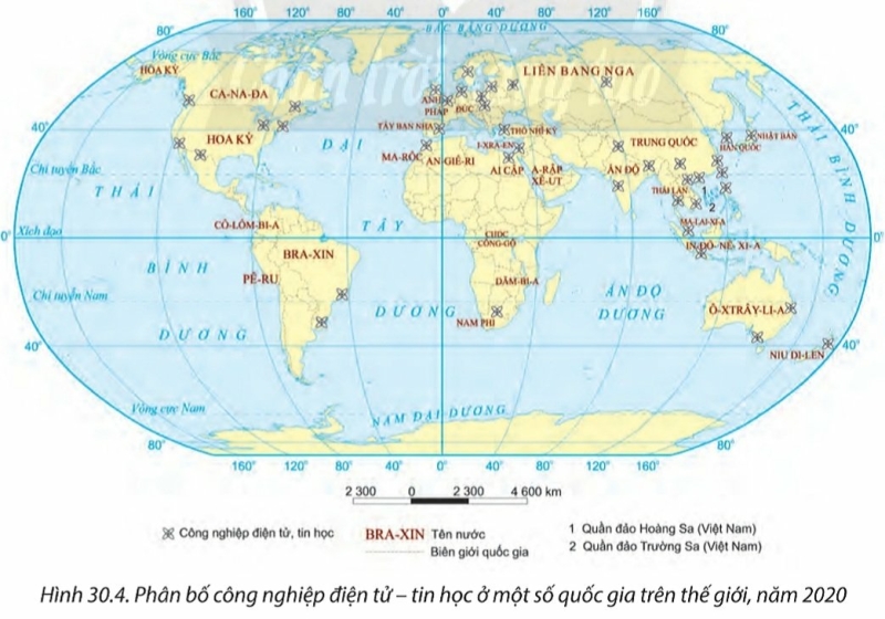 Địa Lí 10 Bài 30: Địa lí các ngành công nghiệp | Chân trời sáng tạo (ảnh 6)