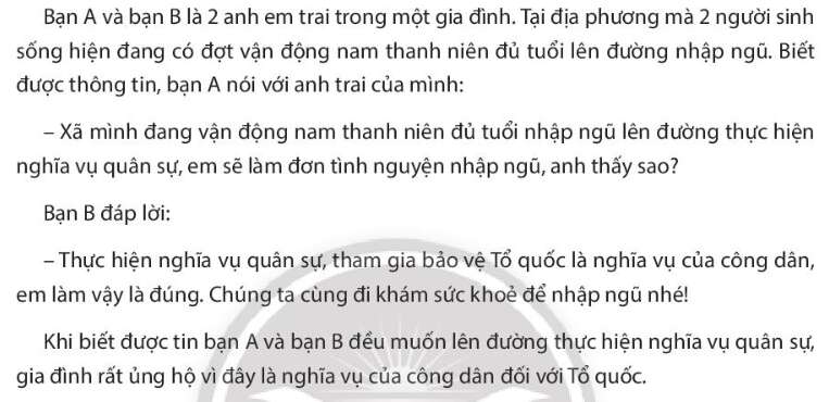 Pháp luật 10 Bài 22: Nội dung cơ bản của Hiến pháp nước Cộng hòa xã hội chủ nghĩa Việt nam năm 2013 về quyền con người, quyền và nghĩa vụ cơ bản của công dân | Chân trời sáng tạo (ảnh 12)