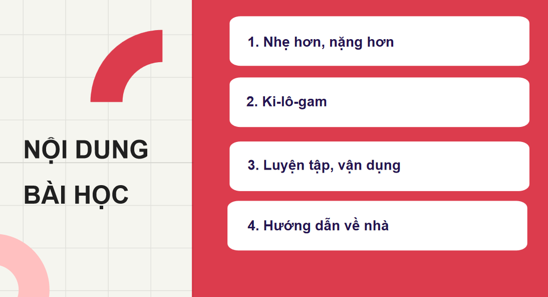 Giáo án điện tử Ki-lô-gam | Bài giảng PPT Toán lớp 2 Kết nối tri thức (ảnh 1)