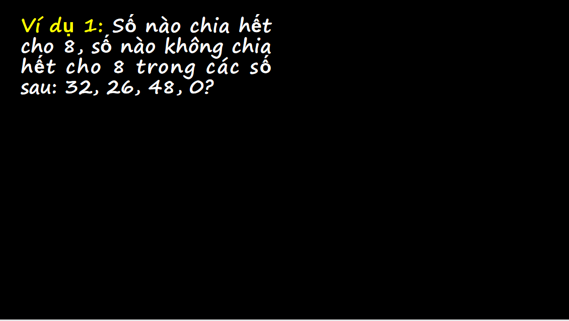 Giáo án điện tử  Quan hệ chia hết. Tính chất chia hết | Bài giảng PPT Toán 6 (ảnh 1)