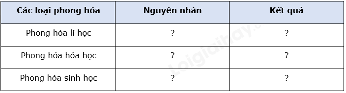 Địa Lí 10 Bài 7: Ngoại lực | Chân trời sáng tạo (ảnh 7)