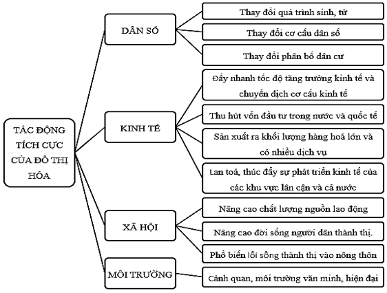 Chuyên đề Địa lí 10 Đô thị hoá ở các nước đang phát triển – Chân trời sáng tạo (ảnh 1)