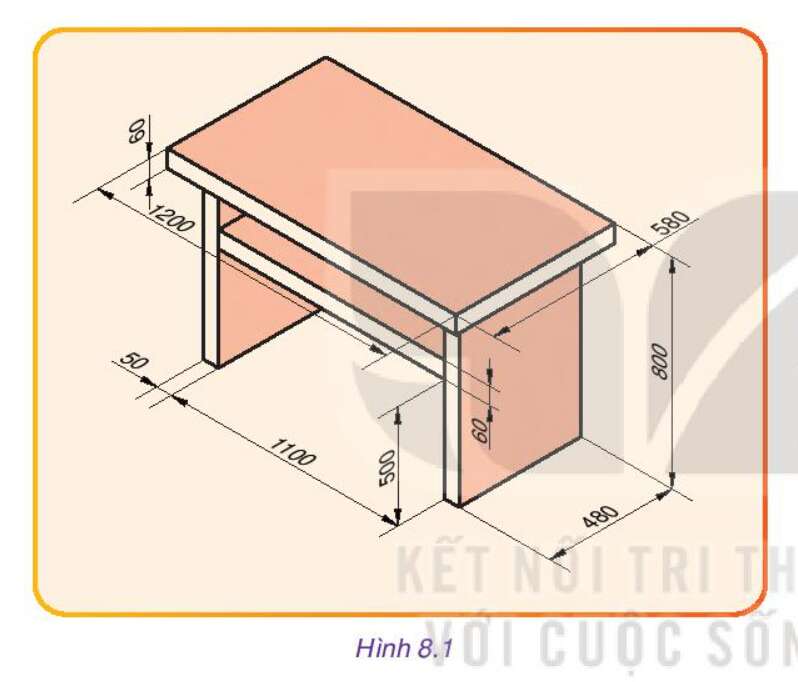 Công nghệ 10 Bài 8: Bản vẽ kĩ thuật và tiêu chuẩn trình bày bản vẽ kĩ thuật | Kết nối tri thức (ảnh 1)