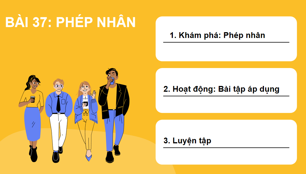 Giáo án điện tử Phép nhân| Bài giảng PPT Toán lớp 2 Kết nối tri thức (ảnh 1)