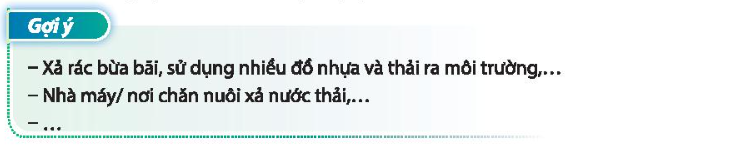 HĐTN 10 Chủ đề 9: Bảo vệ cảnh quan thiên nhiên và môi trường tự nhiên - Chân trời sáng tạo (ảnh 1)