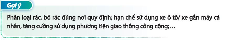 HĐTN 10 Chủ đề 9: Bảo vệ cảnh quan thiên nhiên và môi trường tự nhiên - Chân trời sáng tạo (ảnh 1)