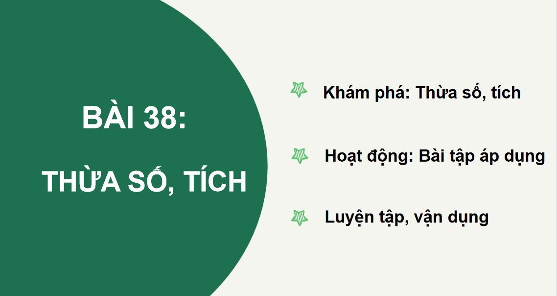 Giáo án điện tử Thừa số. Tích| Bài giảng PPT Toán lớp 2 Kết nối tri thức (ảnh 1)