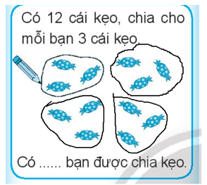 Vở bài tập Toán lớp 3 Tập 1 trang 45 Bảng chia 3 - Chân trời sáng tạo (ảnh 1)