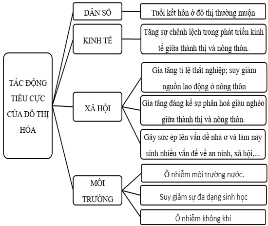 Chuyên đề Địa lí 10 Đô thị hoá ở các nước đang phát triển – Chân trời sáng tạo (ảnh 1)