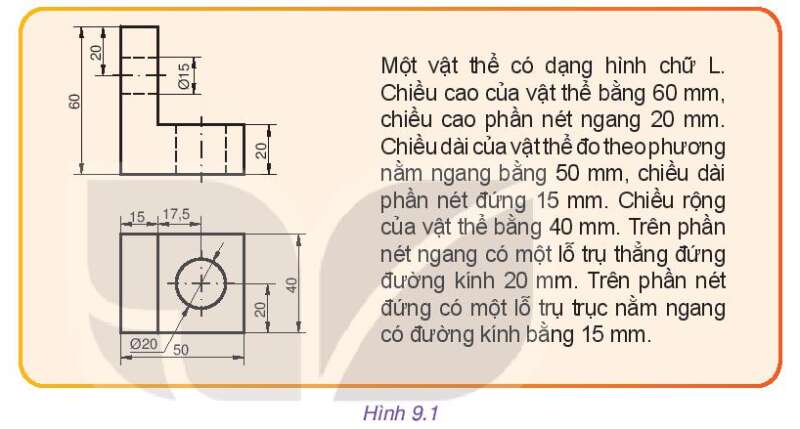 Công nghệ 10 Bài 9: Hình chiếu vuông góc | Kết nối tri thức (ảnh 1)