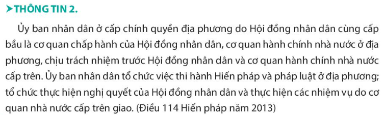 Pháp luật 10 Bài 24: Nội dung cơ bản của Hiến pháp nước Cộng hòa xã hội chủ nghĩa Việt Nam năm 2013 về bộ máy nhà nước | Chân trời sáng tạo (ảnh 5)