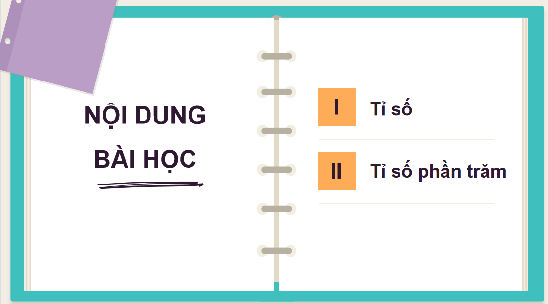 Giáo án điện tử  Tỉ số. Tỉ số phần trăm| Bài giảng PPT Toán 6 (ảnh 1)