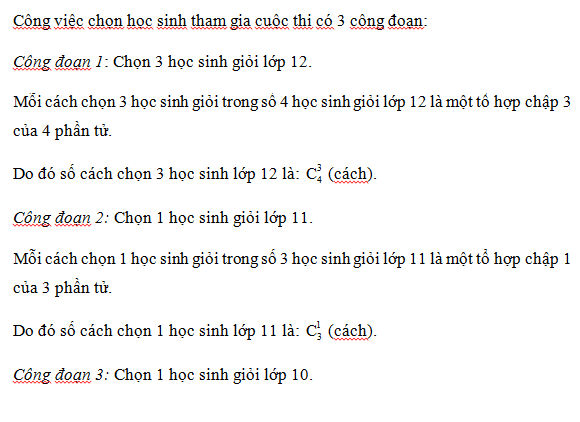 TOP 20 câu Trắc nghiệm  Hoán vị, chỉnh hợp và tổ hợp - Toán 10 Chân trời sáng tạo (ảnh 1)