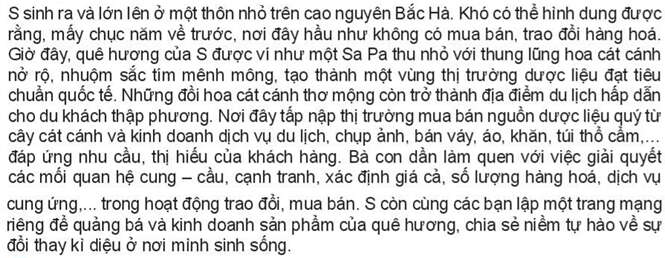 Kinh tế 10 Bài 3: Thị trường  | Kết nối tri thức (ảnh 2)