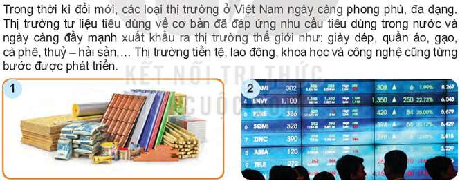 Kinh tế 10 Bài 3: Thị trường  | Kết nối tri thức (ảnh 3)